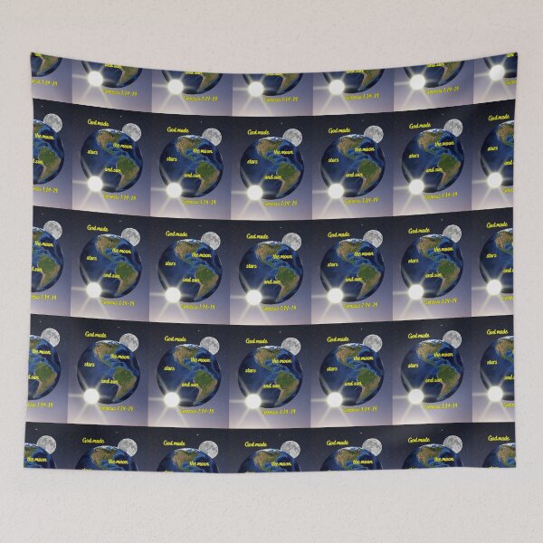 Item preview, Fourth Day of Creation ~ Genesis 1:14-19 Sun Moon Stars designed and sold by RhondaCGoins.