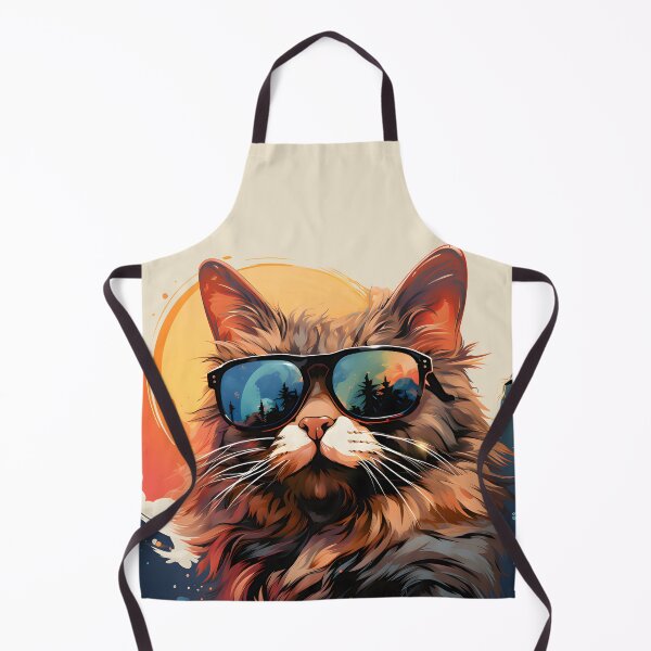 Item preview, The cool vintage cat designed and sold by Monkey-Bar.
