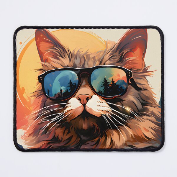 Item preview, The cool vintage cat designed and sold by Monkey-Bar.