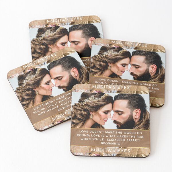 Item preview,  Romantic "Love is what makes the ride" Beautiful Wedding Proposal Couple Sticker designed and sold by MuditasEyes.