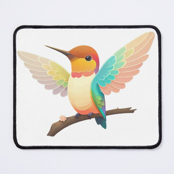 Item preview, Rainbow Hummingbirdd designed and sold by magicwillow.