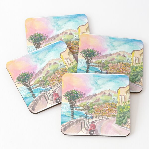 Item preview, Positano on the Amalfi Coast A Dream Ready for your Discoveries designed and sold by artshop77.