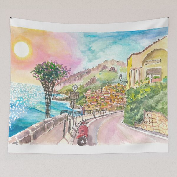 Item preview, Positano on the Amalfi Coast A Dream Ready for your Discoveries designed and sold by artshop77.
