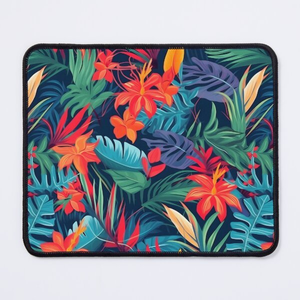 Item preview, Tropical Jungle Bright Colors Design | Vibrant Tropical Art | Jungle Decor designed and sold by lipe1984.