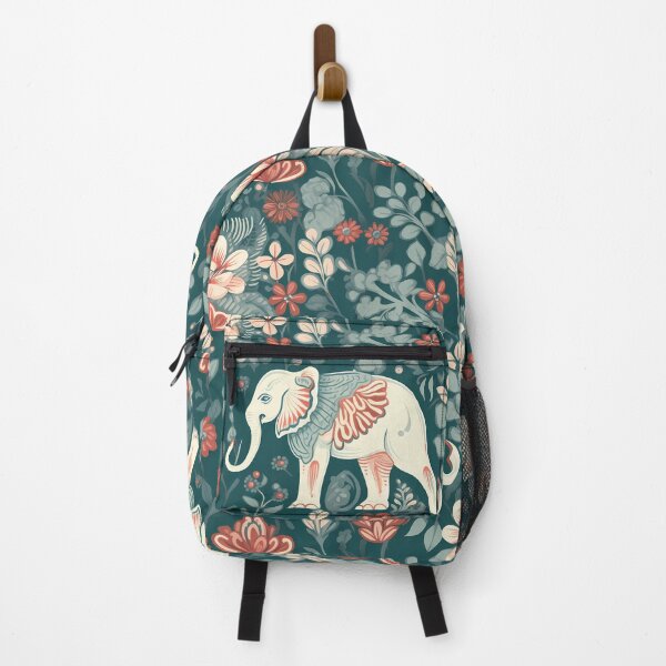 Item preview, Seamless pattern with an elephant and flowers, pristine naturalism designed and sold by DaliusD.