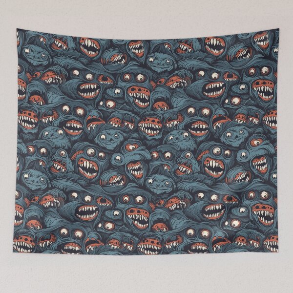 Item preview, Inquietantes Sombras de Blue Monster Edition designed and sold by MuseMavenDesign.