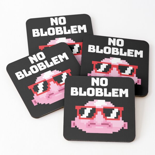 Item preview, No Bloblem Pixel Blobfish Fish Sea designed and sold by MooonTees.
