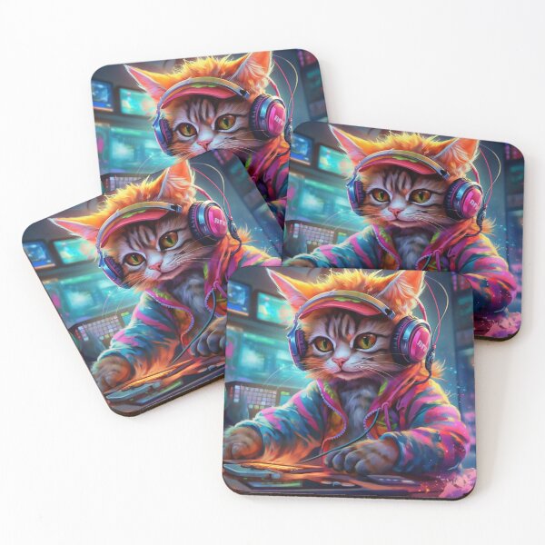 Item preview, Deejay Cat designed and sold by Dawn van Doorn.