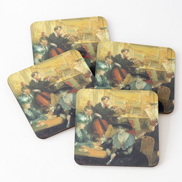 Item preview, Café de la Paix (1905) - Richard E. Miller designed and sold by SALON DES ARTS.