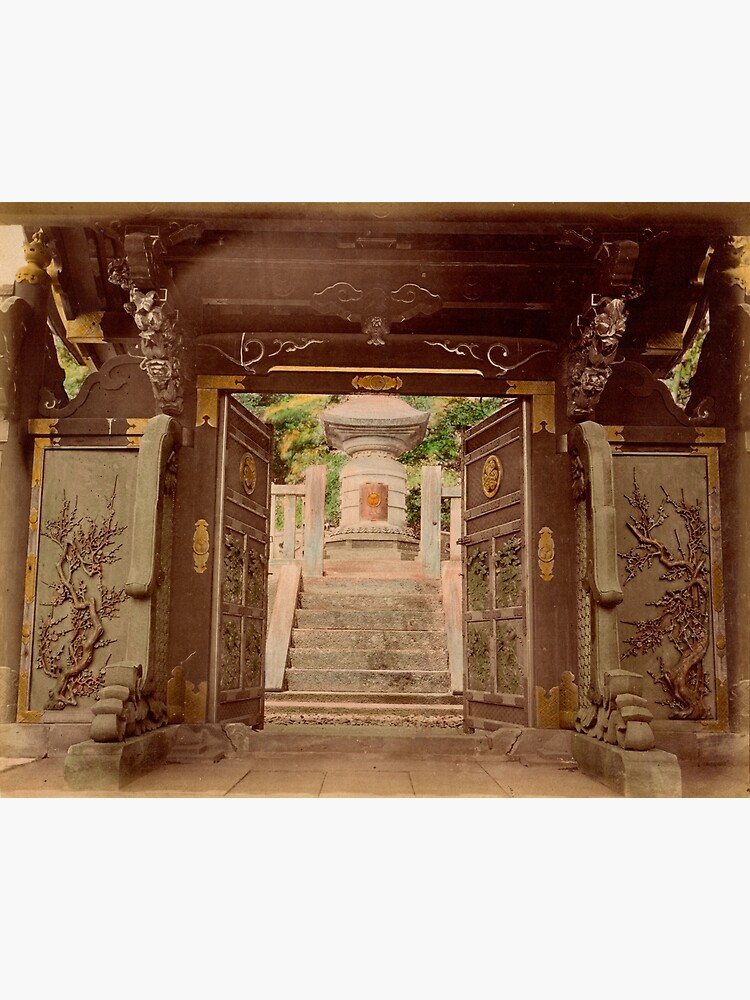 Bronze gate, Shoguns Tomb, Shiba, Tokyo by Fletchsan
