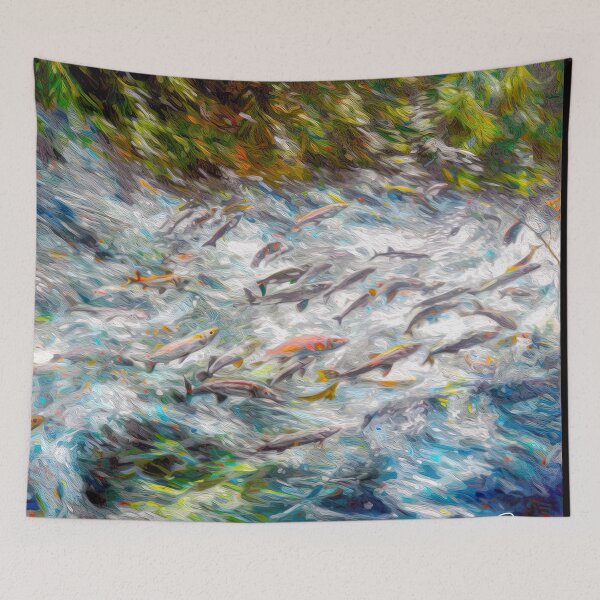 Item preview, KETCHIKAN FRENZY designed and sold by ArtbyRolleen.