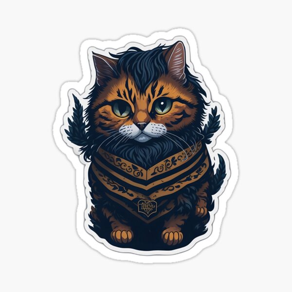 Hogwarts Magical Cat Vinyl Sticker – Meugraphics