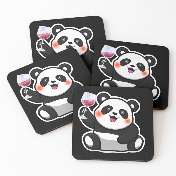 Item preview, Panda loves to be drunk. designed and sold by all4boy.
