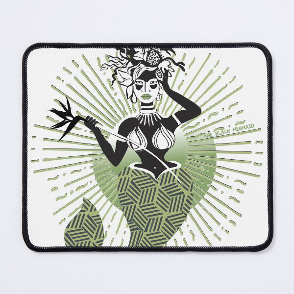 Item preview, African Beauty - the LEGEND of the African Mermaids. Deep Green designed and sold by KEROMERO.