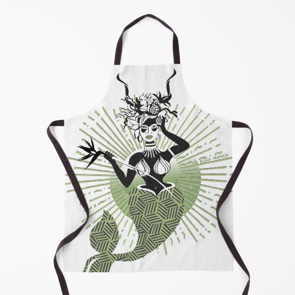 Item preview, African Beauty - the LEGEND of the African Mermaids. Deep Green designed and sold by KEROMERO.