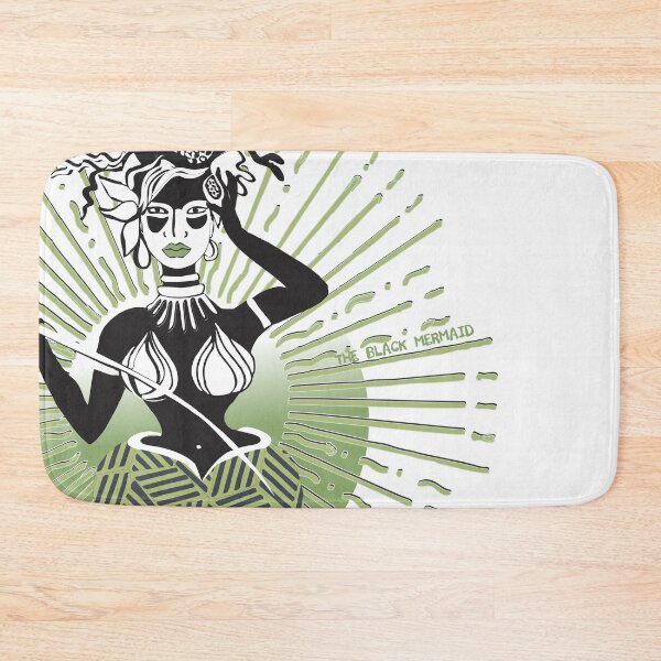 Item preview, African Beauty - the LEGEND of the African Mermaids. Deep Green designed and sold by KEROMERO.