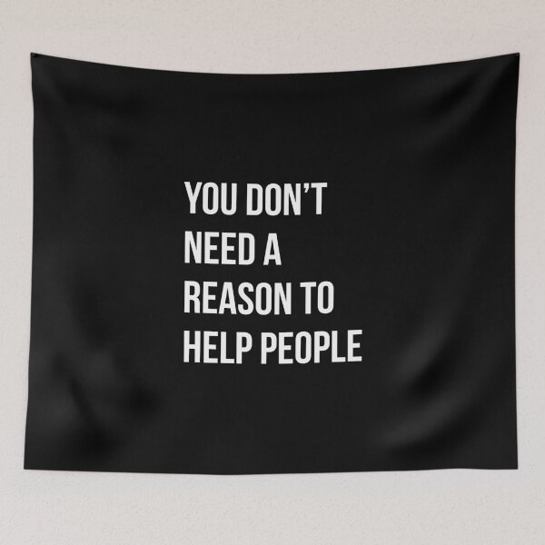 Item preview, YOU DON'T NEED A REASON TO HELP Design For Boys Girls Kids  designed and sold by saadkh.