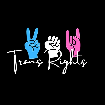 Artwork thumbnail, Trans Rights by KateAndersonLTD