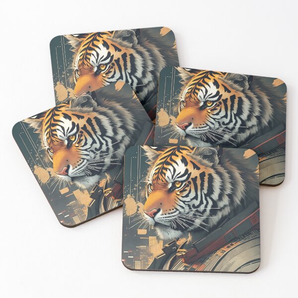 Item preview, Ichiro - Cyberpunk Tiger- LeiWeiss - designed and sold by LeiWeiss.