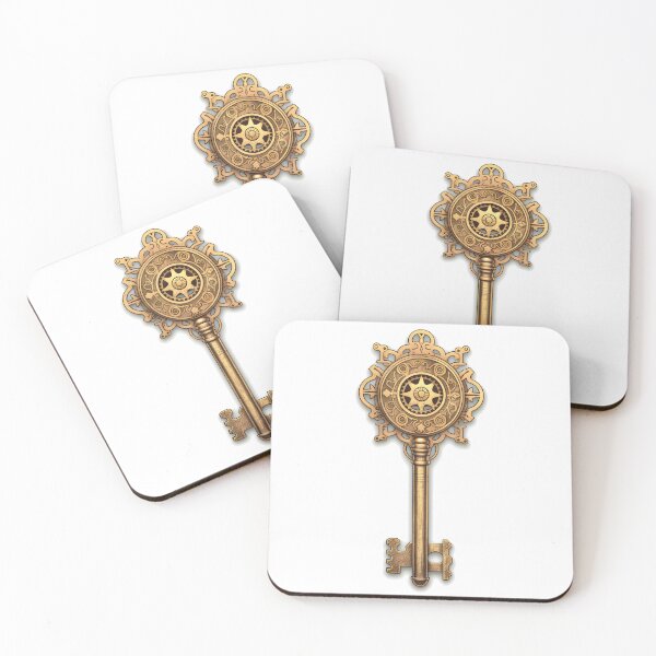 Item preview, Enigmatic Gearworks - Steampunk Key Design designed and sold by UrsaStick.