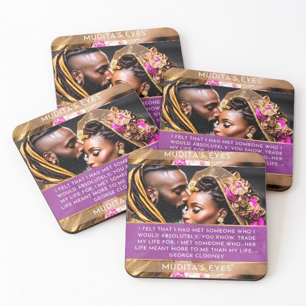 Item preview,  Romantic "I felt that I had met someone" Beautiful Wedding Proposal Couple Sticker designed and sold by MuditasEyes.