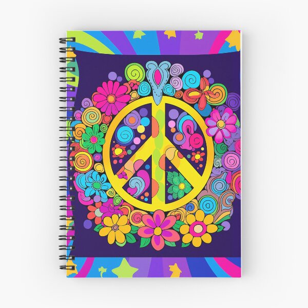 Item preview, Psychedelic Hippy Retro Peace Art designed and sold by geodedebit.