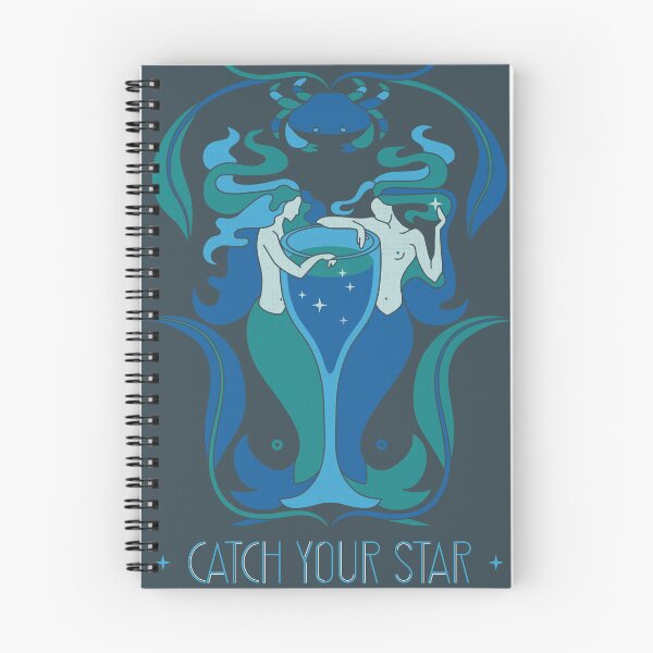 Item preview, Mermaids catching the stars in wine designed and sold by seredovandesign.