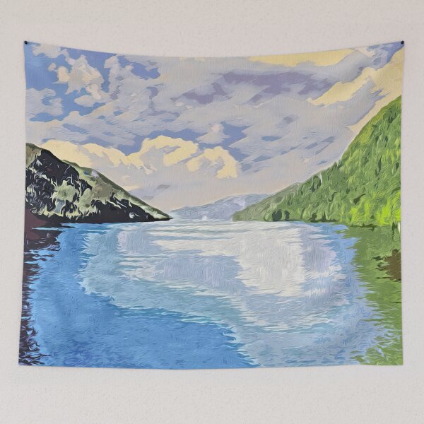 Item preview, PASSAGE TO ALASKA designed and sold by ArtbyRolleen.