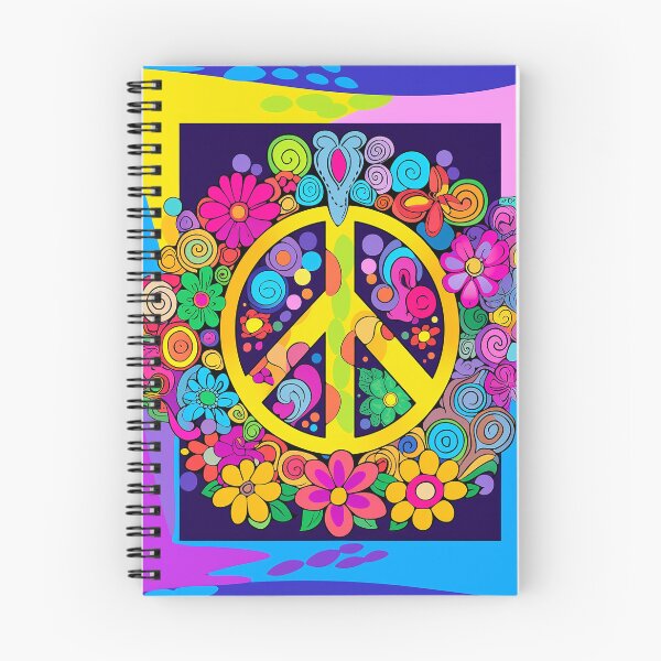 Item preview, Psychedelic Hippy Retro Peace Art designed and sold by geodedebit.