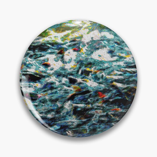 Item preview, SALMON RUN FRENZY designed and sold by ArtbyRolleen.