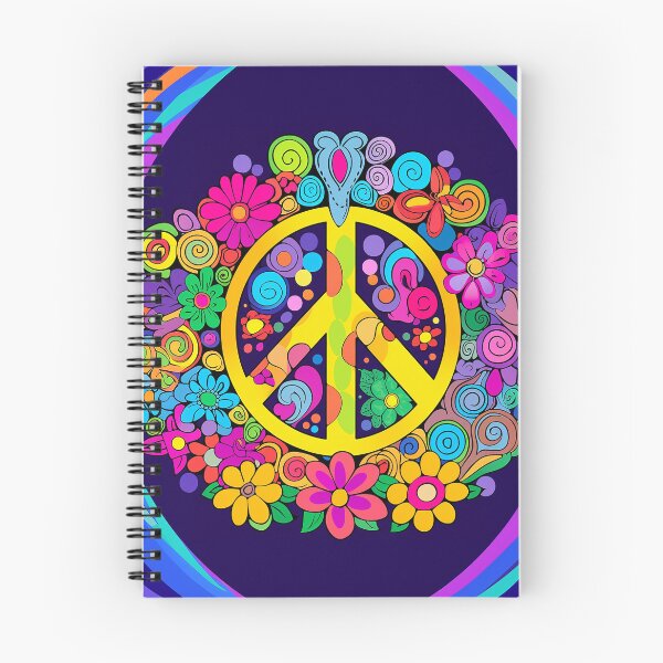 Item preview, Psychedelic Hippy Retro Peace Art designed and sold by geodedebit.