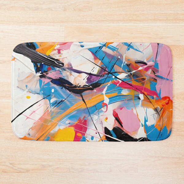 Item preview, Abstract Thick Strokes Painting designed and sold by Maxouniverse.