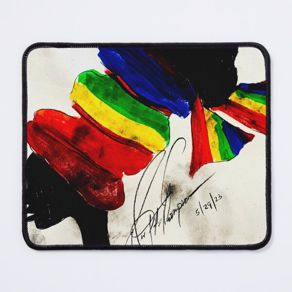 Item preview, Rainbow African Head Wrap designed and sold by Artist Painter Nicky.