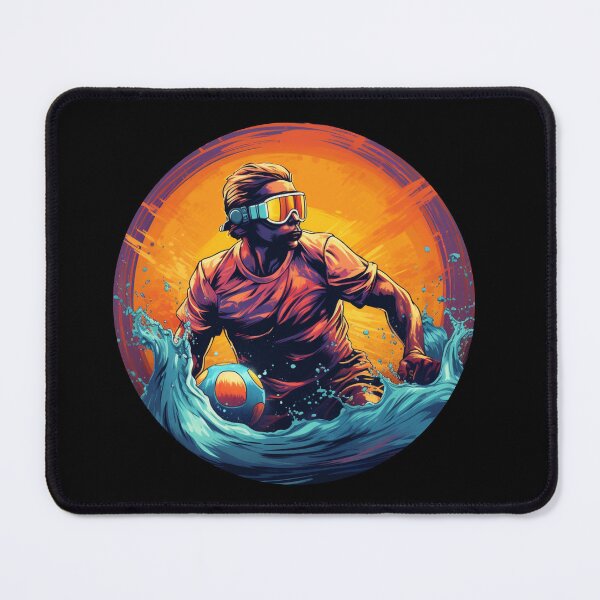 Item preview, Water Polo Player Colorful Waterpolo designed and sold by ArtFromBeyond.