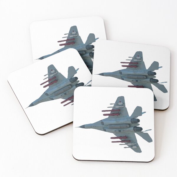 Item preview, Mikoyan MiG 35 Fulcrum-F Fighter Jet underbelly turning right Russian Air Force  designed and sold by AfterburnerOne.