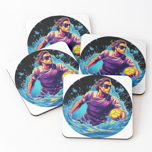 Item preview, Water Polo Player Colorful Waterpolo designed and sold by ArtFromBeyond.