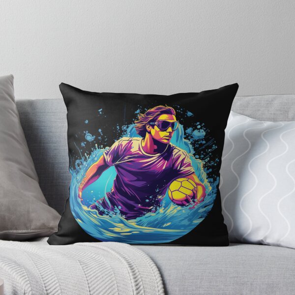 Item preview, Water Polo Player Colorful Waterpolo designed and sold by ArtFromBeyond.