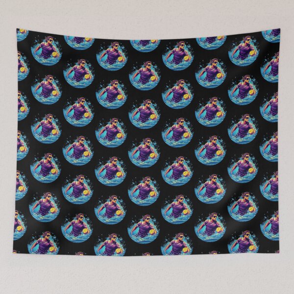 Item preview, Water Polo Player Colorful Waterpolo designed and sold by ArtFromBeyond.