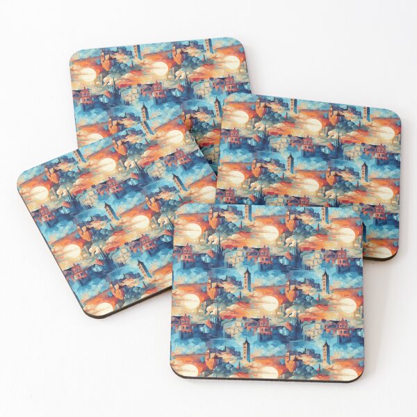 Item preview, Expressive Skylines: Art Prints in the Spirit of Expressionism designed and sold by gleemrr.