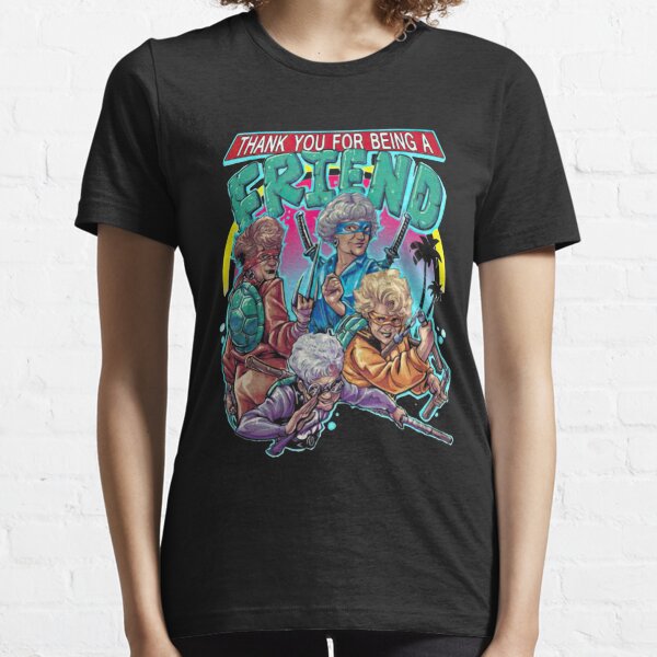 Funny Golden Girls mashup Teenage Mutant Ninja Turtle t-shirt