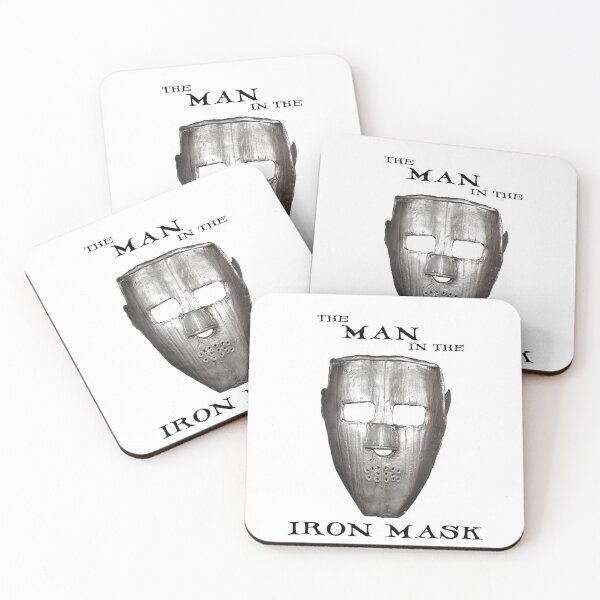 Item preview, Man in the Iron Mask designed and sold by LiteraryAttire.