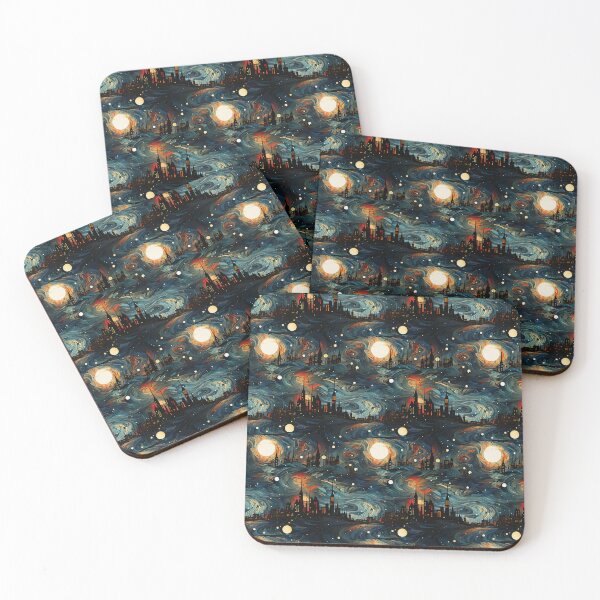Item preview, Expressive Skylines: Art Prints in the Spirit of Expressionism designed and sold by gleemrr.