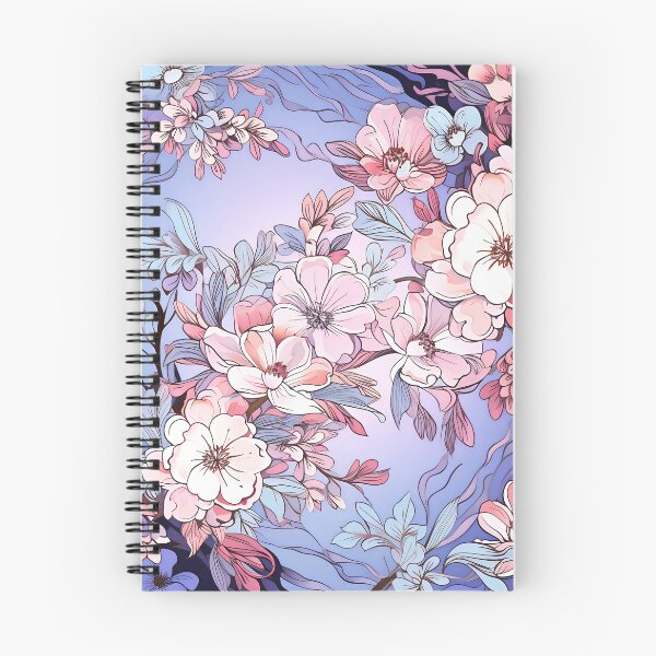 Item preview, Japanese textile design I: Floral motifs and flowing lines that capture the essence of Japanese elegance. designed and sold by InsaneLEDP.