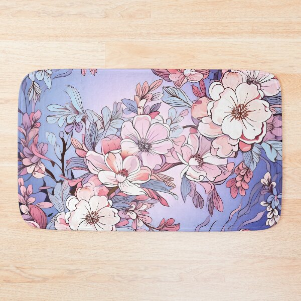 Item preview, Japanese textile design I: Floral motifs and flowing lines that capture the essence of Japanese elegance. designed and sold by InsaneLEDP.