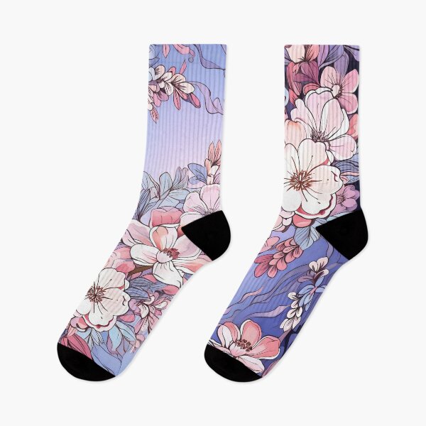 Item preview, Japanese textile design I: Floral motifs and flowing lines that capture the essence of Japanese elegance. designed and sold by InsaneLEDP.
