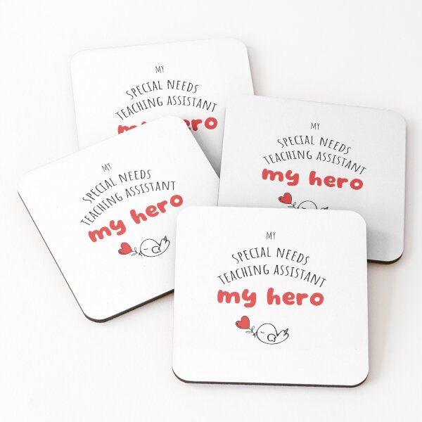 Item preview, My hero Special Needs Teaching Assistant/Special Needs Teacher Assistant, Special Needs Teaching Assistant gift, Appreciation Gift, Thank you gift designed and sold by MAKEtoFIT.