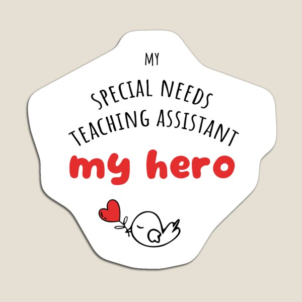 Item preview, My hero Special Needs Teaching Assistant/Special Needs Teacher Assistant, Special Needs Teaching Assistant gift, Appreciation Gift, Thank you gift designed and sold by MAKEtoFIT.