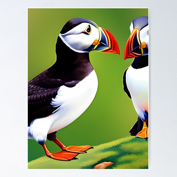 Item preview, Puffins Clowns of the Coast designed and sold by rockfishred.