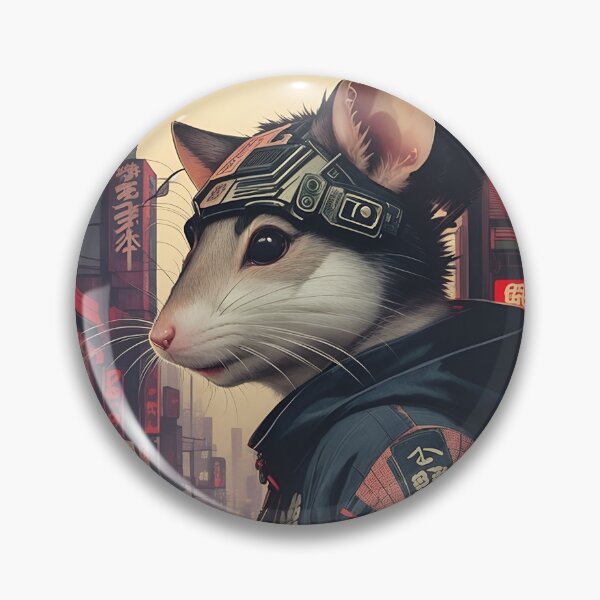 Item preview, Endou - Cyberpunk Rat - LeiWeiss - designed and sold by LeiWeiss.