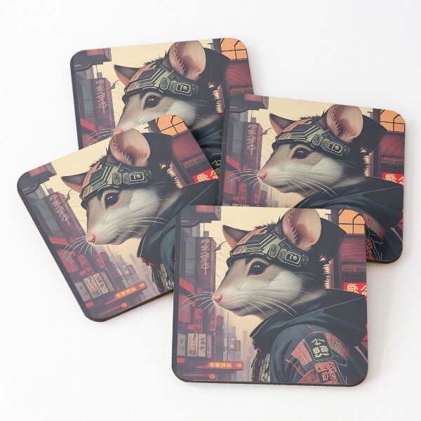 Item preview, Endou - Cyberpunk Rat - LeiWeiss - designed and sold by LeiWeiss.